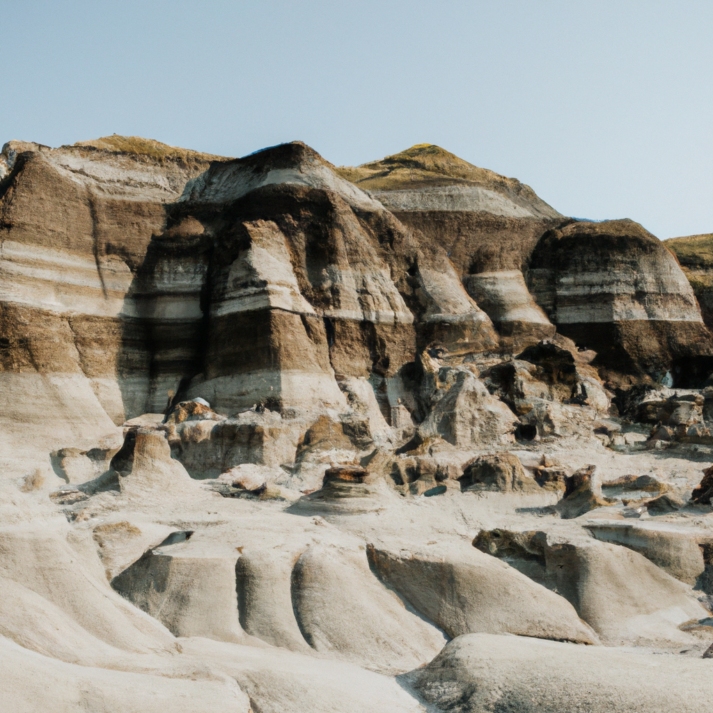 Drumheller Hoodoos Drumheller, Alberta In Canada Overview,Prominent